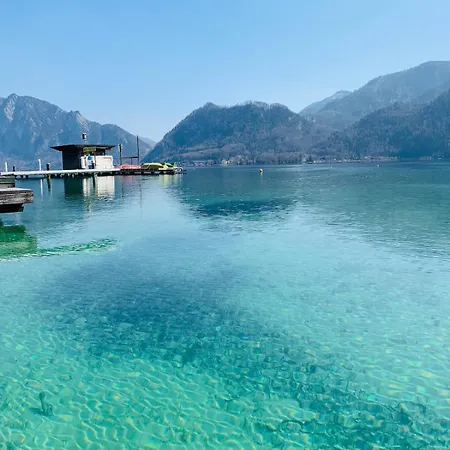 Villa Cataleya - Seehaus Am Attersee - Privater Steg Und Badeplatz - 8 Personen Feriehus *