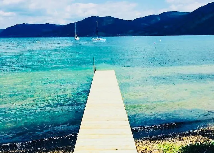 Σπίτι διακοπών Exklusives Mit Privatem Badeplatz Direkt Am Attersee - 8 Gaeste Dexelbach