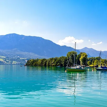 Feriehus Exklusives Mit Privatem Badeplatz Direkt Am Attersee - 8 Gaeste *