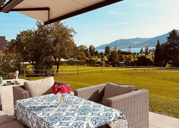 Exklusives Mit Privatem Badeplatz Direkt Am Attersee - 8 Gaeste